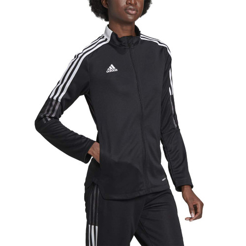 adidas womens Tiro 21 Track Jacket Black 1X