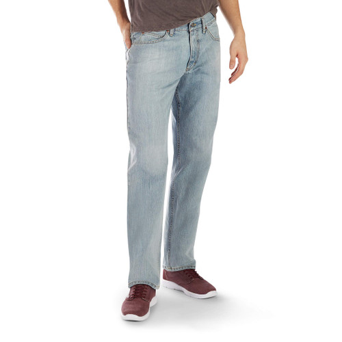 Lee Men's Regular Fit Straight Leg Jean, wicked, 38W x 29L