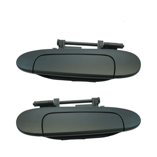 Eamefia Exterior Outside Door Handle, Rear Driver and Passenger Side Pair Set, Outer Door Handles, Paint to Match, Replacement for Selected Model GRE-1374