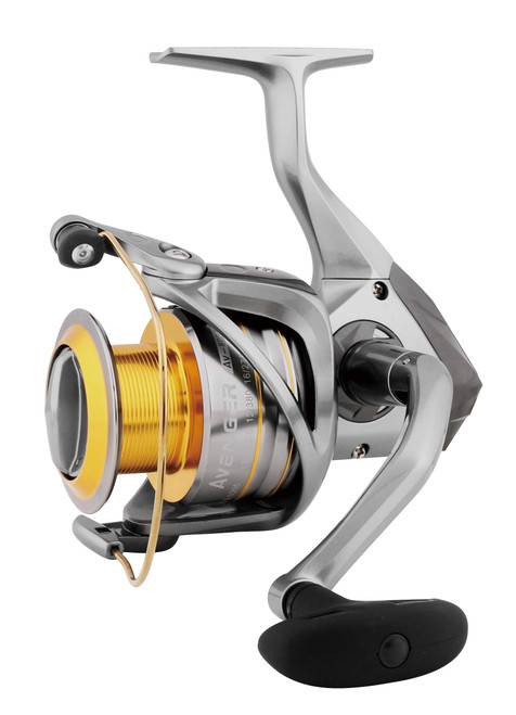 Okuma, Avenger New Generation Spinning Reel, 4.5:1 Gear Ratio, 31.10" Retrieve Rate, 33 lb Max Drag, Ambidextrous,Gray Okuma, Avenger New Generation Spinning Reel, 4.5:1 Gear Ratio, 31.10" Retrieve Rate, 33 lb Max Drag, Ambidextrous,Gray