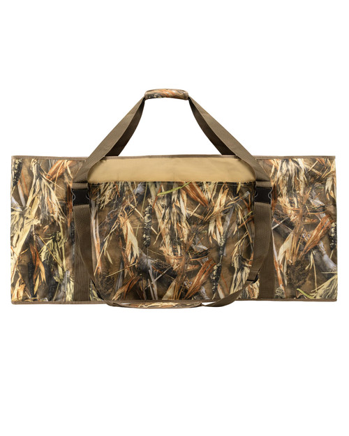 LIFXIZE 12 Slot Duck Decoy Bag with Carrying Padded Shoulders Hunting Blind Camo Printing Duck Decoy Bag with Smart Mesh Bottom Drainage System LIFXIZE 12 Slot Duck Decoy Bag with Carrying Padded Shoulders Hunting Blind Camo Printing Duck Decoy Bag with Smart Mesh Bottom Drainage System