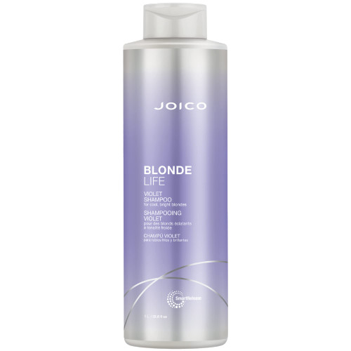 Joico Blonde Life Violet Shampoo | For Cool & Bright Blonde Hair | Neutralize Brassy Tones | Banish Yellow Tones | Boost Shine | Sulfate Free | With Monoi & Tamanu Oil | 33.8 Fl Oz Joico Blonde Life Violet Shampoo | For Cool & Bright Blonde Hair | Neutralize Brassy Tones | Banish Yellow Tones | Boost Shine | Sulfate Free | With Monoi & Tamanu Oil | 33.8 Fl Oz