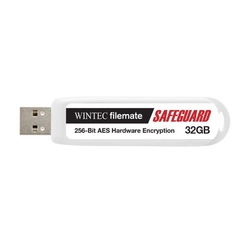 Wintec Filemate SAFEGUARD 32 GB Secure Drive (3FMSP04U2SFG-32G-R)