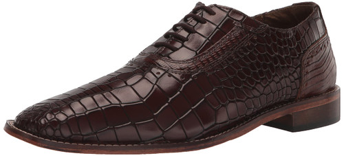 Stacy Adams Men's Riccardi Lace Up Oxford, Cognac, 11 Wide