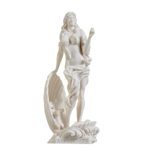 Rising Venus Aphrodite Zeus Daughter Greek Goddess Statue Sculpture 9.05" 23cm Rising Venus Aphrodite Zeus Daughter Greek Goddess Statue Sculpture 9.05" 23cm