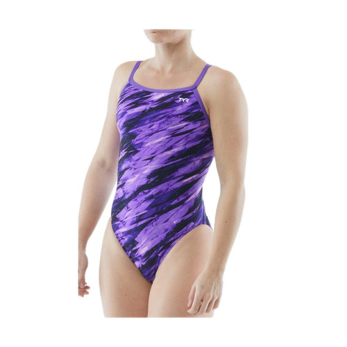 TYR SPORT Women's Standard VITRIC Diamondfit, Purple, 26