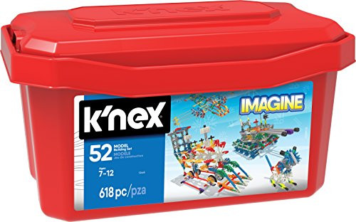 KNEX  52 Model Building Set  618 Pieces  Ages 7+ Engineering Education Toy (Amazon Exclusive)