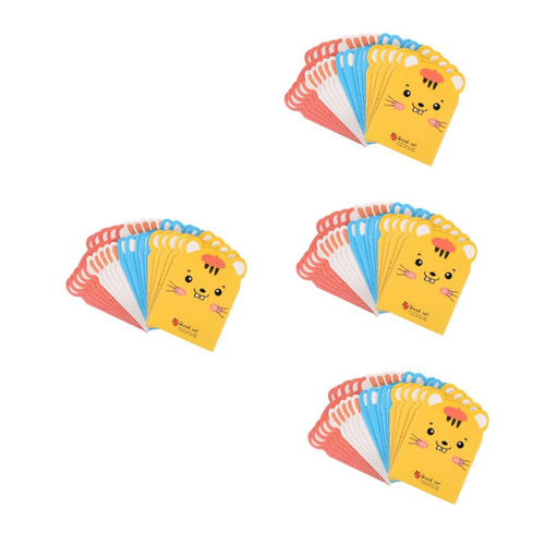 MAGICLULU 4pcs 20 Notebook Compact Office Notepad Portable Note Pad Small Memo Pad Mini Journal Notepad Cute Memo Pads Cute Diary Notepad Memo Planner Paper Student School Supplies Household