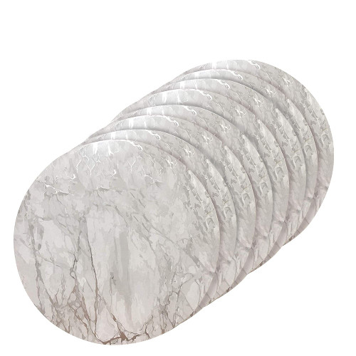 Placemats Dining Table Place Mats, Kitchen Mat Placemats Table Decor Placemats for Kitchen Table Washable Heat Resistant Dining Table Non Slip Set of 8 Marble Round 15 X 15 in Silver Placemats Dining Table Place Mats, Kitchen Mat Placemats Table Decor Placemats for Kitchen Table Washable Heat Resistant Dining Table Non Slip Set of 8 Marble Round 15 X 15 in Silver
