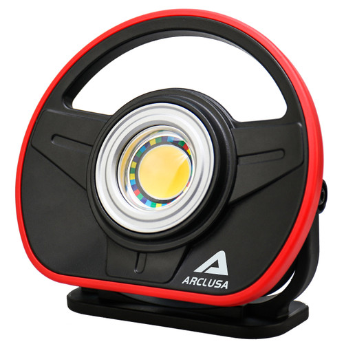 Arclusa COB 10W LED Work Light Portable with Adjustable Magnetic Stand Cordless 1000 Lumen Color Match, Rechargeable Waterproof Flood Light for Automotive, Car, Garage Arclusa COB 10W LED Work Light Portable with Adjustable Magnetic Stand Cordless 1000 Lumen Color Match, Rechargeable Waterproof Flood Light for Automotive, Car, Garage