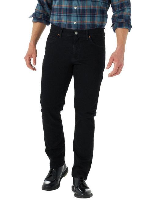 Lee Men's Legendary Regular Fit Tapered Leg Jean, Overdye Black, 29W x 32L