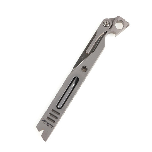 Titanium EDC Pry Bar Bottle Opener Multi Tool Crowbar Multifunctional Portable EDC Tool