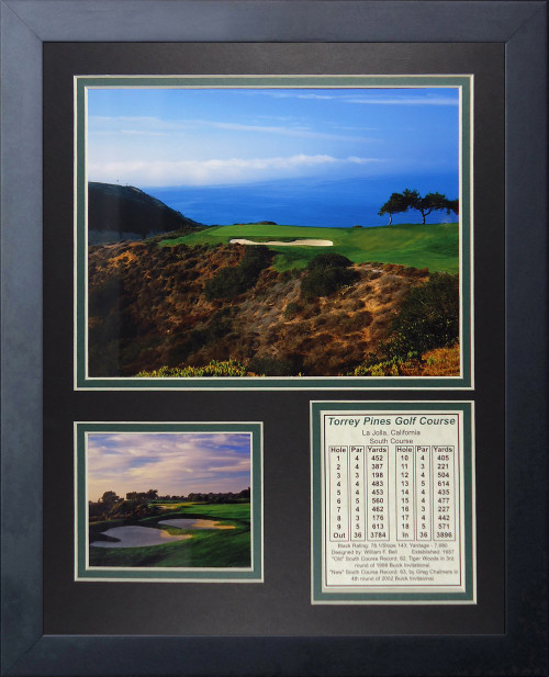 Legends Never Die Torrey Pines Golf Course II Hole #3 Collage Photo Frame, 11" x 14" Legends Never Die Torrey Pines Golf Course II Hole #3 Collage Photo Frame, 11" x 14"