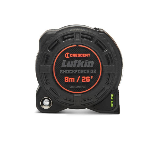 Lufkin Shockforce G2 26-ft Nite Eye Tape Measure- L1225CMEB-02