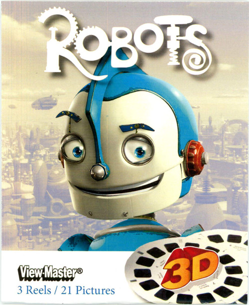 Robots - Classic ViewMaster 3 Reel Set - Images from The Movie