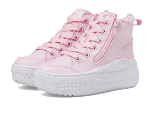 Skechers Kids Girls Hyperlift Sneaker, Light Pink, 12 Little Kid