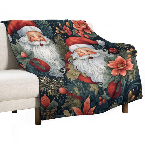 Blanket Santa Claus Christmas Soft Warm Throw Blankets Happy Winter Holiday Super Soft Flannel Throw Blanket Throw Size Warm Plush Blankets for All Season for Adult Kid Birthday 60"x80" Blanket Santa Claus Christmas Soft Warm Throw Blankets Happy Winter Holiday Super Soft Flannel Throw Blanket Throw Size Warm Plush Blankets for All Season for Adult Kid Birthday 60"x80"