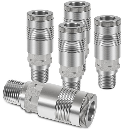 1/2" MNPT G Style Coupler 5pcs - S-1816 1/2" MNPT G Style Coupler 5pcs - S-1816