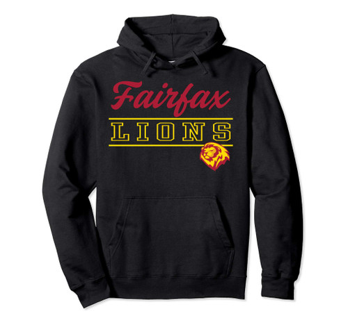 Fairfax High School Lions Pullover Hoodie C4