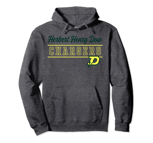 Herbert Henry Dow High School Chargers Pullover Hoodie C4