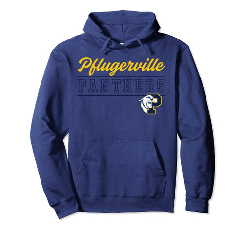 Pflugerville High School Panthers Pullover Hoodie C4