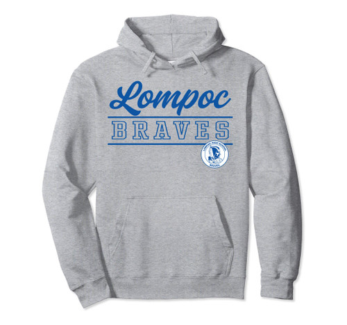 Lompoc High School Braves Pullover Hoodie C4