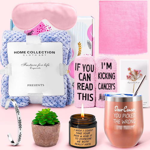 Breast Cancer Survivor Gifts Basket for Women-Chemo Survivor,Ovarian,Breast Cancer Awareness Gift-Cancer Survivor Gift- Tumbler, Cancer Fighter Sock, Cancer Survivor Candle,Silk Sleep Mask (Rose Gold) Breast Cancer Survivor Gifts Basket for Women-Chemo Survivor,Ovarian,Breast Cancer Awareness Gift-Cancer Survivor Gift- Tumbler, Cancer Fighter Sock, Cancer Survivor Candle,Silk Sleep Mask (Rose Gold)