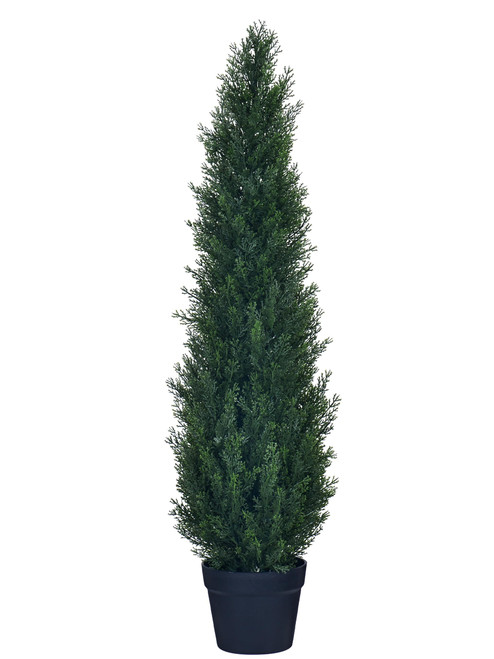 HAIHONG 3ft Artificial Cedar Topiary Trees - Fake Boxwood Topiary Cypress Trees Potted Plants, Artificial Plants Shrubs for Home Indoor Outdoor Garden Porch Decor