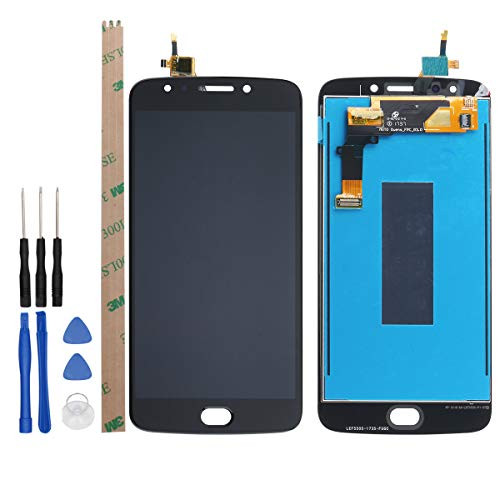 Motorola E4 Plus XT1775 LCD Screen Replacement HYYT LCD Display and Touch Screen Digitizer Glass Replacement Assembly for Motorola E4 Plus XT1775 Without Frame(Black)