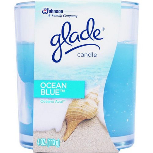 Glade Candle, Ocean Blue, 4-Ounce Jars (Pack of 12)