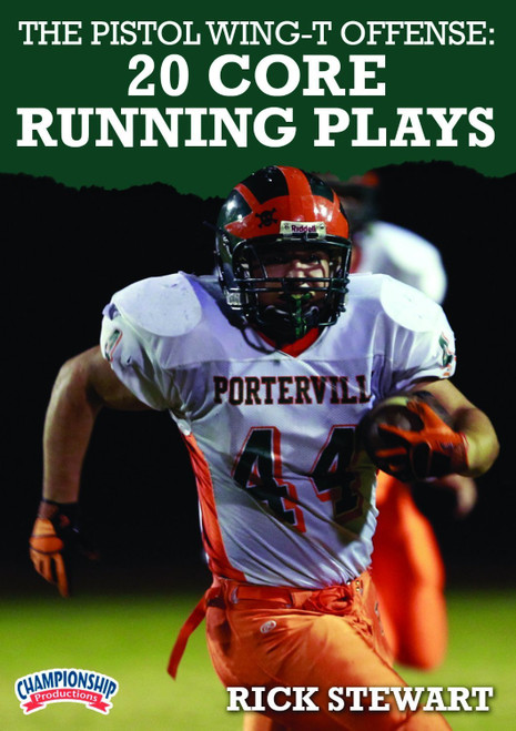 Championship Productions Rick Stewart-The Pistol Wing-T Offense: 20 Core Running Plays DVD