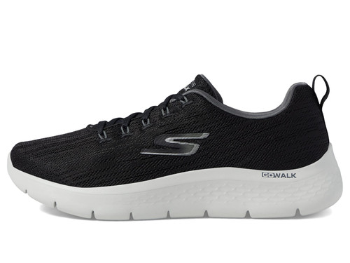 Skechers Men's Gowalk Flex-Athletic Workout Walking Shoes with Air Cooled Foam Sneakers, Black/Grey 2, 15