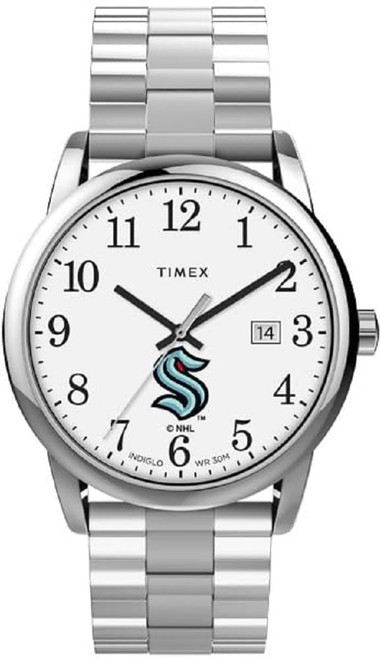 TIMEX Men's Easy Reader 38mm Watch - Seattle Kraken with Expansion Band