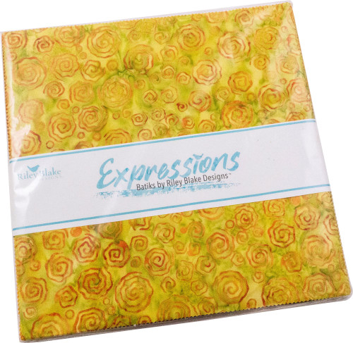 Batiks Expressions Carnival 10" Stacker 42 10-inch Squares Layer Cake Riley Blake 10-CARNVL-42 Batiks Expressions Carnival 10" Stacker 42 10-inch Squares Layer Cake Riley Blake 10-CARNVL-42