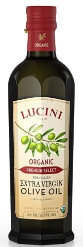 Lucini, Extra Virgin Olive Oil Collection (Premium Select Organic, 500 mL (Pack of 2))