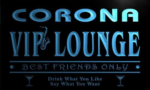 ADVPRO qi2209-b Corona VIP Lounge Club Cocktails Bar Neon Beer Sign