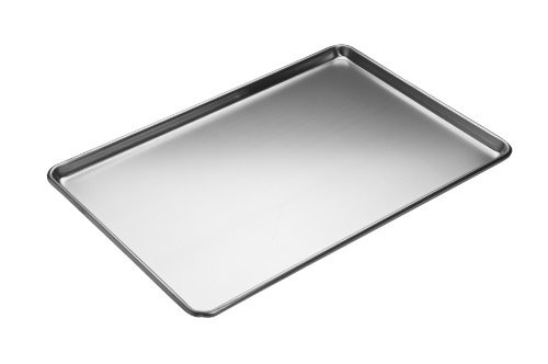 Focus Foodservice Commercial Bakeware 12-Gauge Natural Finish Aluminum-Sheet Pan, Full-Sheet