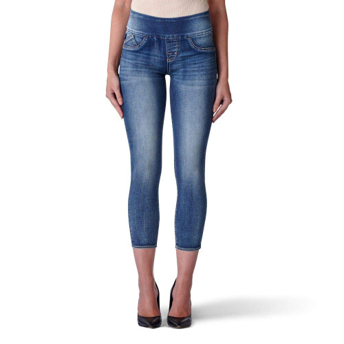 Rock & Republic Womens Denim Rx Fever Stretch Crop Capri Jeans, No Refills-Medium Indigo, 4 US