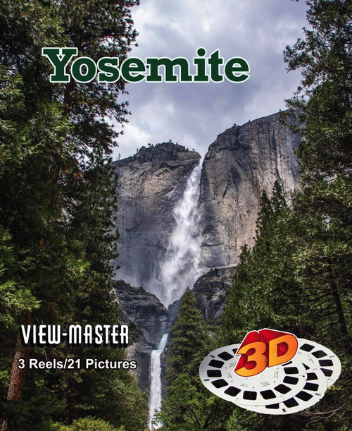 Yosemite - ViewMaster - 3 Reel Set - 21 3D Images