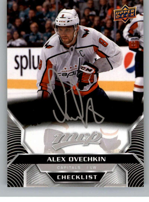 2020-21 Upper Deck MVP Silver Script #200 Alex Ovechkin CL Washington Capitals NHL Hockey Trading Card
