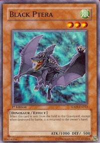 Yu-Gi-Oh! - Black Ptera (SD09-EN012) - Structure Deck 9: Dinosaur's Rage - 1st Edition - Common