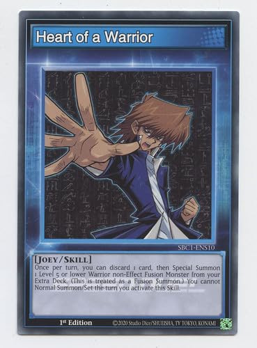 Heart of a Warrior - SBC1-ENS10 - Common - 1st Edition