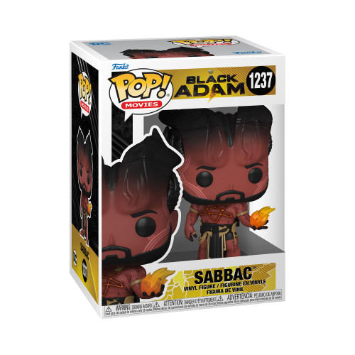 Funko Pop! Movies: Black Adam - Sabbac