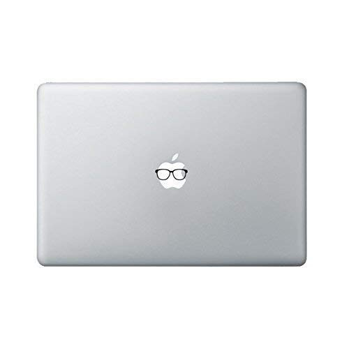Tiny Nerd Glasses Macbook Decal - Nerd Glasses Laptop Decal - Nerd Decal