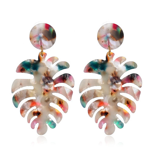 Acrylic Palm Leaf Drop Dangle Earrings For Women Girls Statement Palm Leaf Earrings Green Pink Colorful Resin monstera Drop Dangle Earrings Fashion Jewelry-Colors Acrylic Palm Leaf Drop Dangle Earrings For Women Girls Statement Palm Leaf Earrings Green Pink Colorful Resin monstera Drop Dangle Earrings Fashion Jewelry-Colors