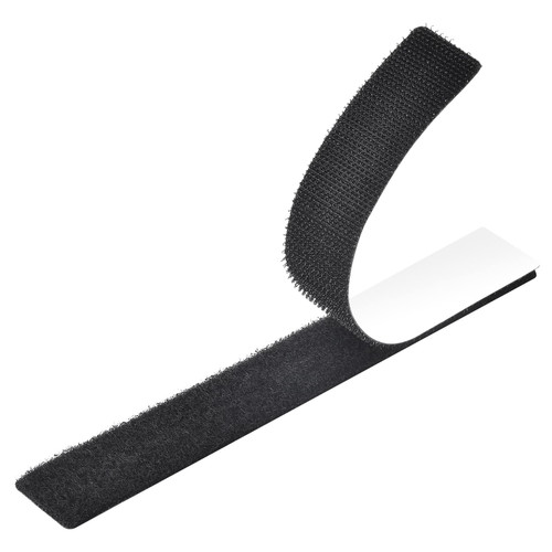 20 Sets 1x7 Inch Hook and Loop Strips with Adhesive, Industrial Strength Sticky Back Fastener, Double Sided Heavy Duty Hook and Loop Tape for Mounting, Hanging, Organizing, Black 20 Sets 1x7 Inch Hook and Loop Strips with Adhesive, Industrial Strength Sticky Back Fastener, Double Sided Heavy Duty Hook and Loop Tape for Mounting, Hanging, Organizing, Black
