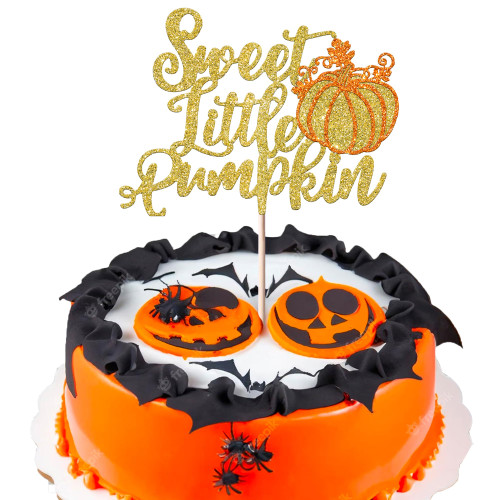 Rsstarxi 1 Pack Sweet Little Pumpkin Cake Topper Glitter Fall Theme Little Pumpkin Cake Pick Decorations for Thanksgiving Pumpkin Themed Baby Shower Kids Birthday Party Cake Decorations Orange Rsstarxi 1 Pack Sweet Little Pumpkin Cake Topper Glitter Fall Theme Little Pumpkin Cake Pick Decorations for Thanksgiving Pumpkin Themed Baby Shower Kids Birthday Party Cake Decorations Orange