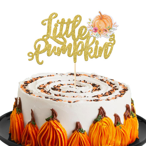 Rsstarxi 1 Pack Little Pumpkin Cake Topper Baby Shower Cake Decoration Fall Harvest Theme Cake Pick for Pumpkin Themed Thanksgiving Halloween Birthday Party Cake Decorations Orange Rsstarxi 1 Pack Little Pumpkin Cake Topper Baby Shower Cake Decoration Fall Harvest Theme Cake Pick for Pumpkin Themed Thanksgiving Halloween Birthday Party Cake Decorations Orange