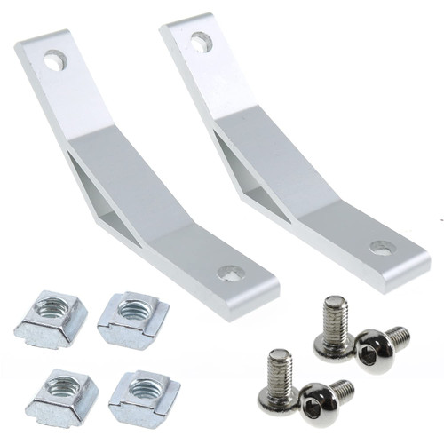 135 Degrees Bracket LUORNG 2PCS 135 Degree Angle 2020 Aluminum Corner Brackets Corner Braces with Mounting Screws and Nuts 135 Degrees Profile Corner Joint Connector