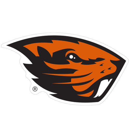 Siskiyou Sports NCAA Oregon State Beavers 8 inch Auto Decal, One Size, Team Colors